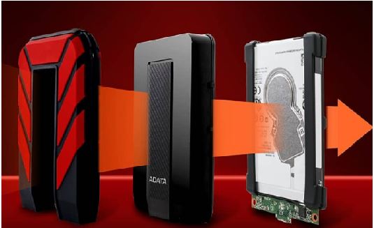 Disco ADATA - Vista Posterior