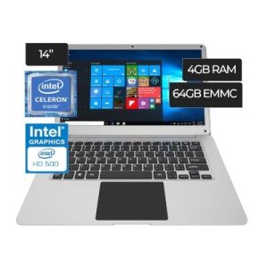 LAPTOP HYUNDAI FLIP 14 TOUCH, INTEL CEL, 4GB, 64GB, WINDOWS 10