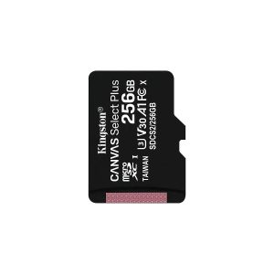 MICRO-SD KINGSTON SDCS2 256GB CANVAS SELECT PLUS 100MBS C10 UHS-I U3 V30
