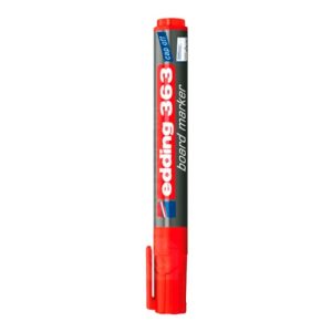 MARCADOR PERMANENTE 1-5MM PTA BISELADA ROJO E-330 RECARGABL CPO. PLAS