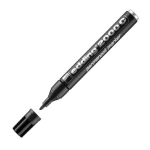MARCADOR PERMANENTE 1-5MM PTA BISELADA NEGRO E-330 RECARGABL CPO. PLA