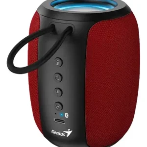 PARLANTE GENIUS/SP-915BT PORTABLE /POTENCIA 5W RMS /BLUETOOTH 5.3 /COLOR ROJO