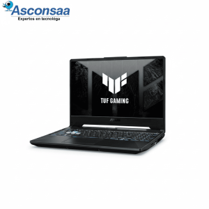 LAPTOP ASUS MARR TUF GAMING A15 R5-7535HS 3.3GHZ-16GB-512GB SSD-TG RTX 2050 4GB-BLACK-15.6"FHD-W11-2