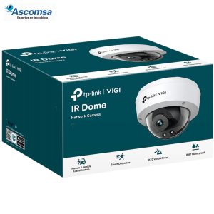 CAMARA TPLINK/VIGI C240I 2.8MM/4 MP/INFRARROJO/ANTIVANDALICA/EVENTO INTELIGENTE/NO WIFI/POE