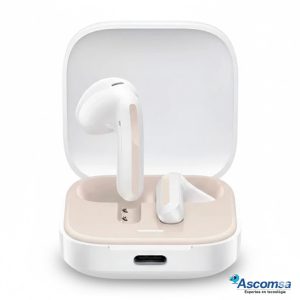 AURICULAR XIAOMI REDMI BUDS 6 ACTIVE CANC. RUIDO /30 H. /BT 5.4 /IPX4 /COLOR BLANCO
