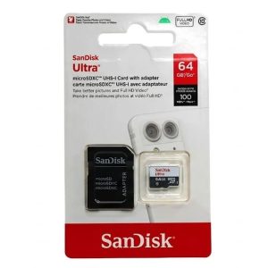 MEMORIA MICRO SD CLASE 10 DE 64GB SANDISK