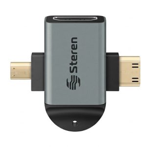 ADAPTADOR MINI HDMI Y MICRO HDMI A JACK HDMI