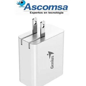 CARGADOR GENIUS/PD-65AC /GAN DE 65W /USB C PD3.0 /USB A QC3.0 /PORTATIL /TABLETA
