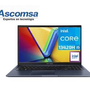 NOTEBOOK ASUS VIVOBOOK 15 CI5-13420H 2.1GHZ-16GB-512GB SSD-QUIET BLUE-15.6"FHD-FREEDOS