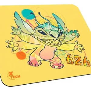 MOUSE PAD XTECH DISNEY STICH AMARILLO