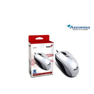 MOUSE USB GENIUS DX-110 BLANCO/3 BOTONES/1000DPI/WINDOWS Y MAC