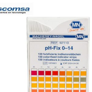 PAPEL INDICADOR DE PH 0-14 X 100 TIRILLAS CAJA (MACHERYNAGEL/ALEMANIA/MN-92110)