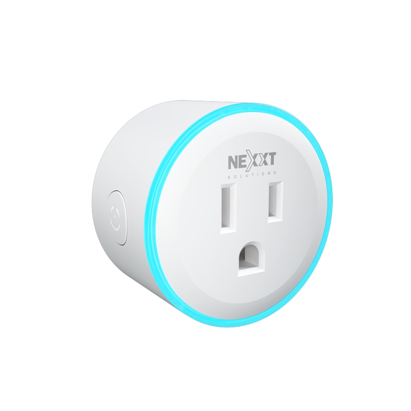 ENCHUFE SMART WIFI NEXXT CON ANILLO DE LUZ RGB