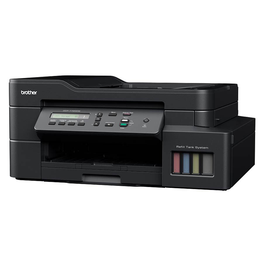 IMPRESORA MULTIFUNCION BROTHER TINTA CONTINUA DCP-T720DW WIFI DUPLEX ADF 20PPM