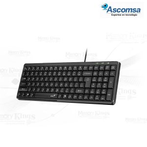 TECLADO /GENIUS LUXEMATE 120 /NEGRO /USB /COMPACTO /WIN 11 /MAC OS X 10.8