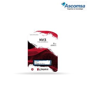 SSD/KINGSTON 1TB NV3 M.2 2280 NVME SSD UP TO 6000 MB/S