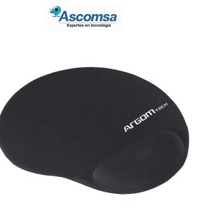 MOUSE PAD ARGOM ALMOHADILLA GEL NEGRO